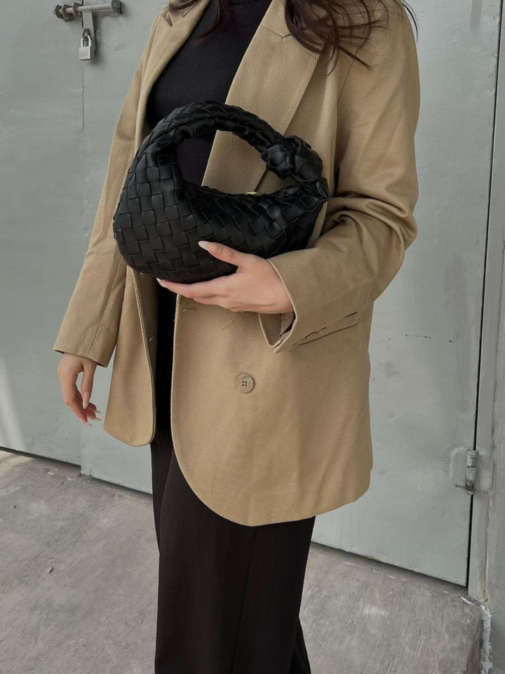 Sienna | Borsa Piccola con Manico Intrecciato