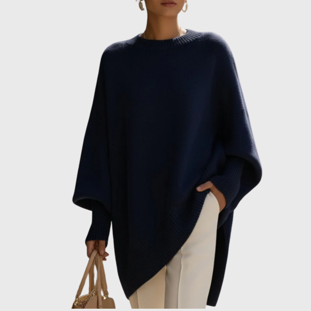 Livia | Oversize-Poncho-Pullover