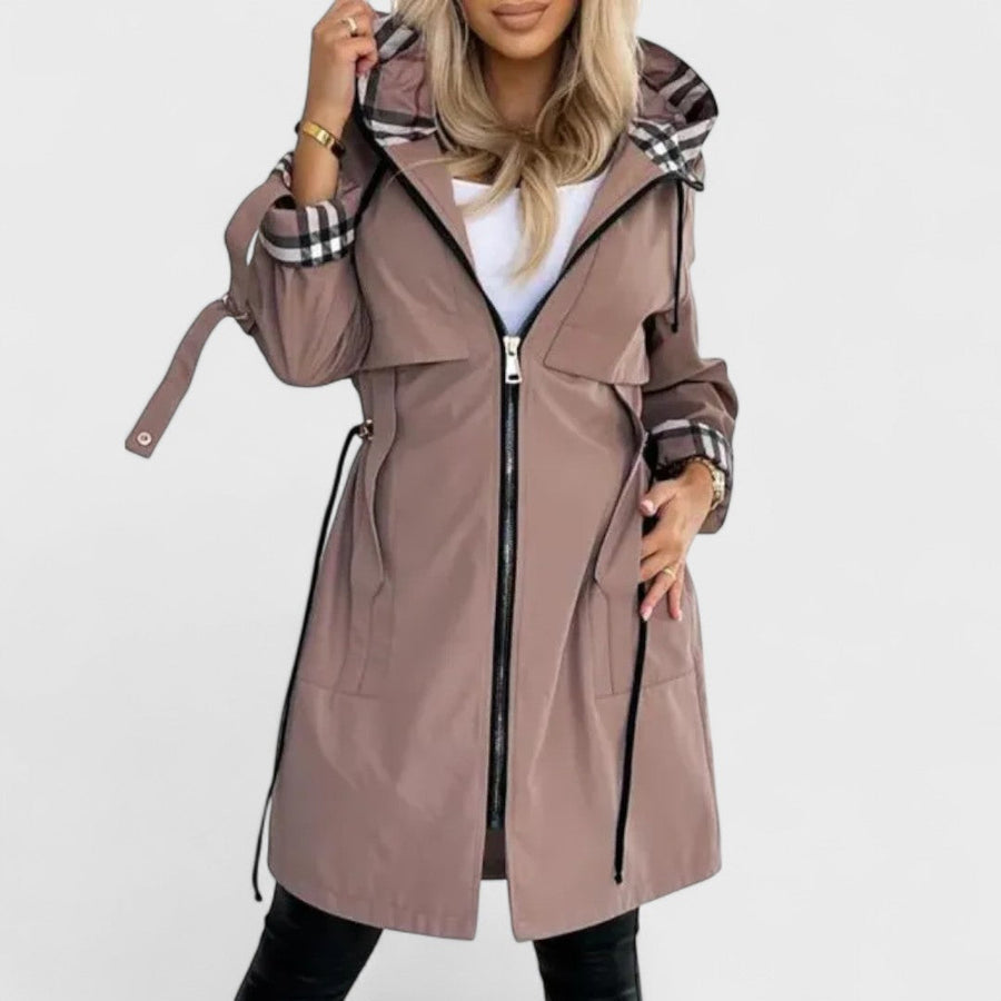 Orla - Cappotto impermeabile e antivento con zip